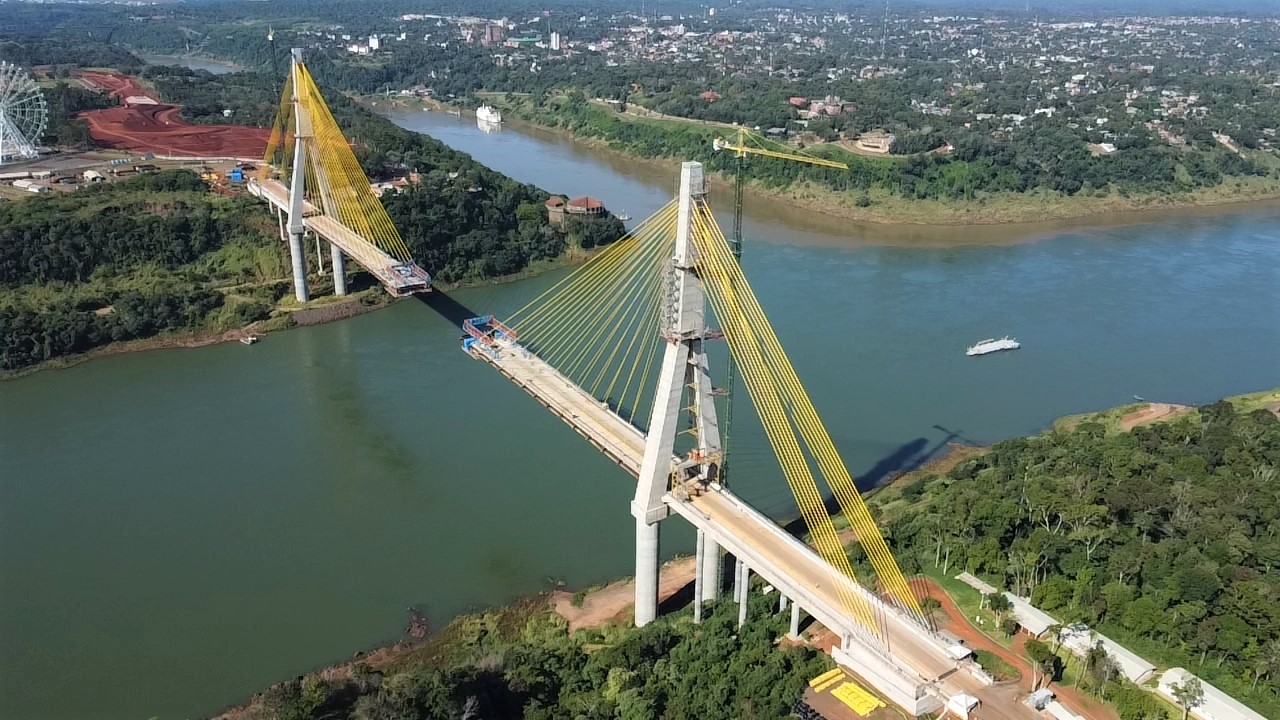 Ponte da Integração, obra com recursos da Itaipu Binacional