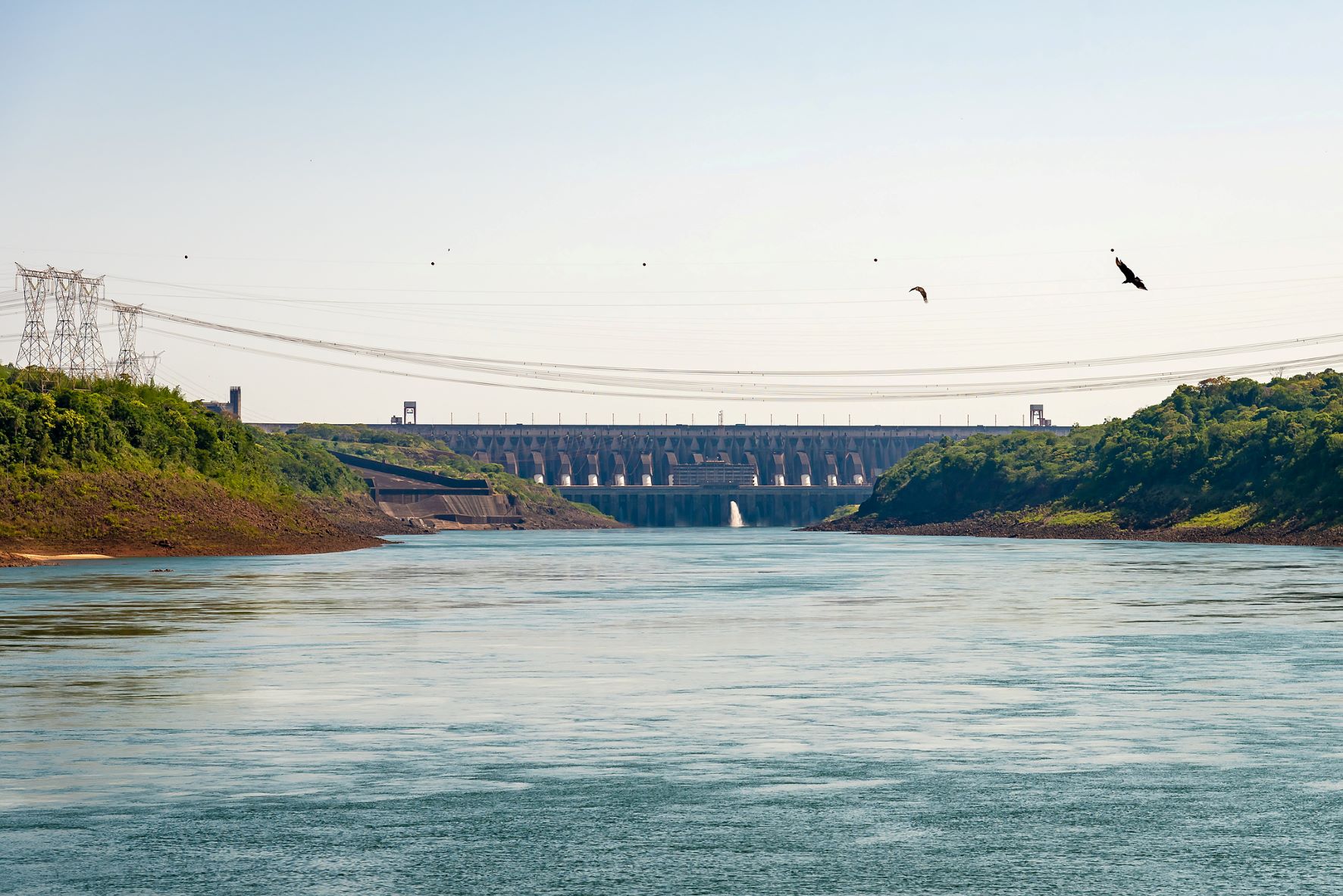 Itaipu produziu quantidade de energia suficiente para abastecer 8,4% do mercado brasileiro e 85,6% do paraguaio. Foto: Rubens Fraulini/Itaipu Binacional