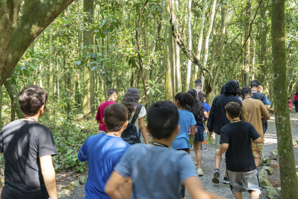Educação ambiental no RBV: "Amigos em Ação"