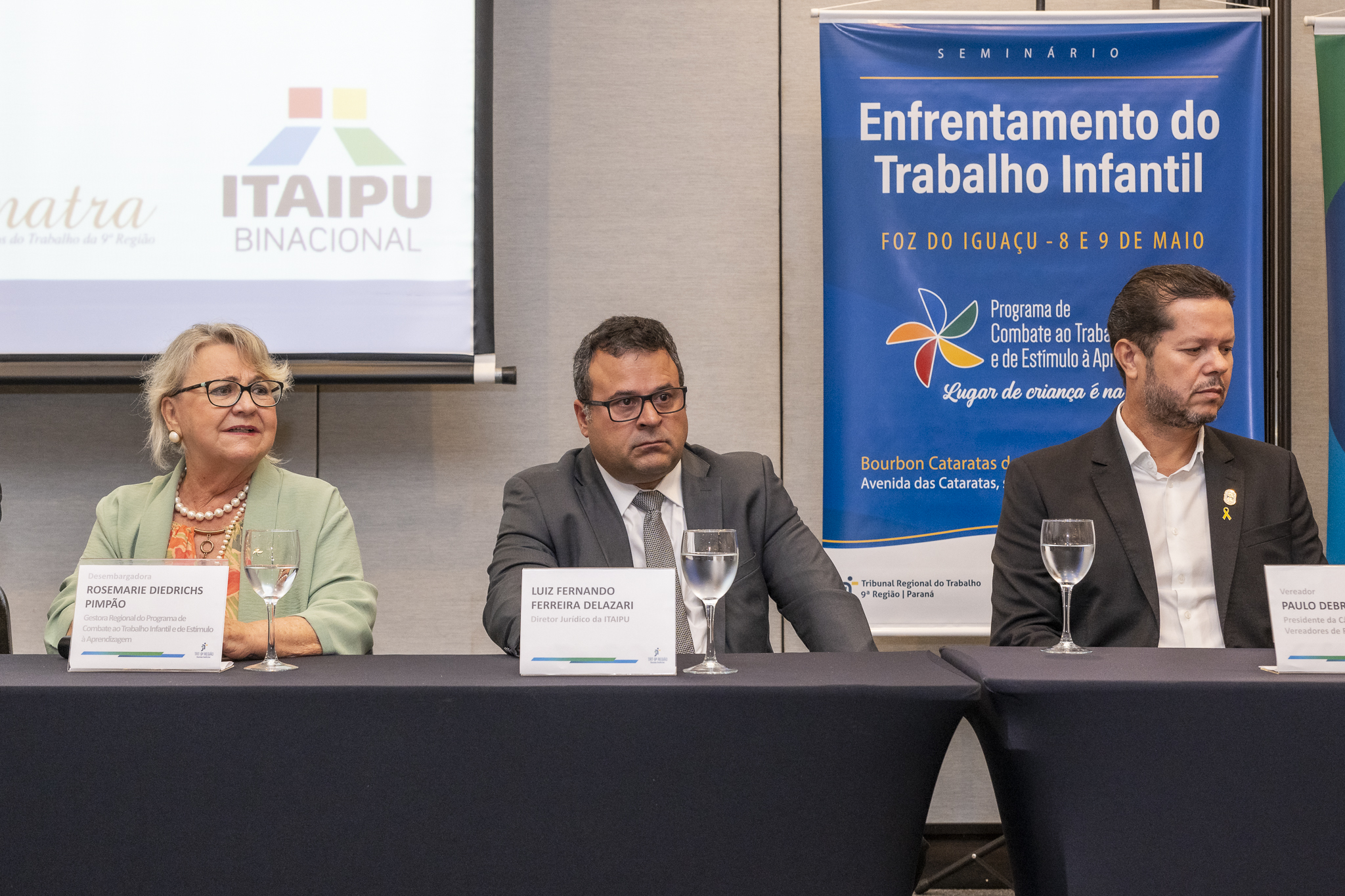 Diretor jurídico destaca compromisso de Itaipu no combate à exploração do trabalho de crianças e adolescentes
