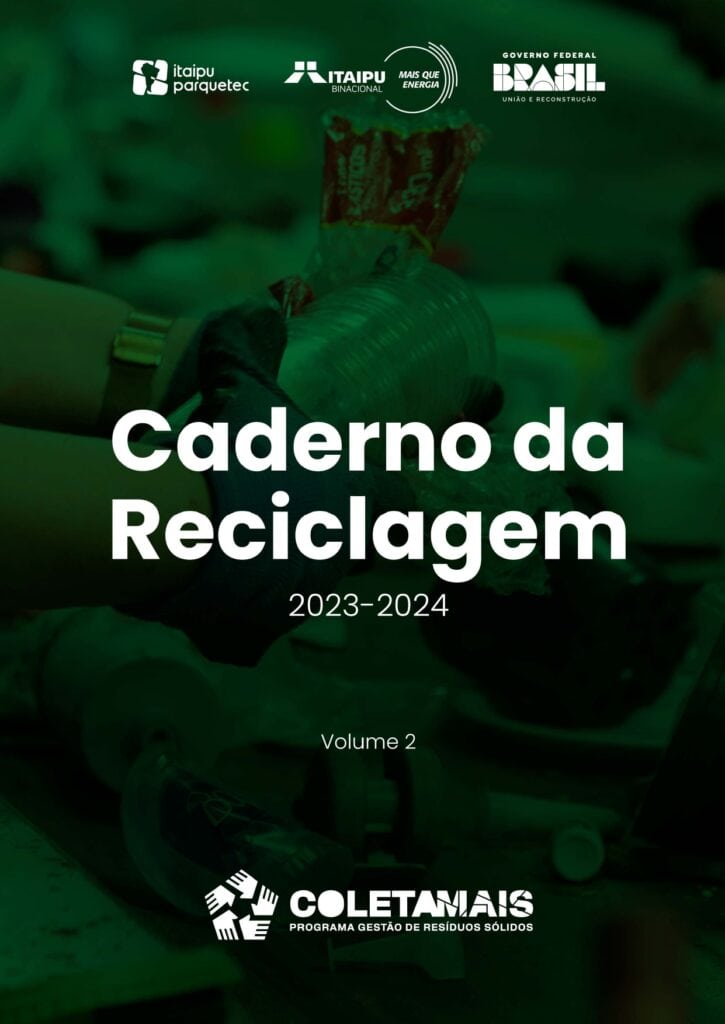 Caderno da Reciclagem da Itaipu e do Itaipu Parquetec consolida os avanços na gestão de resíduos sólidos