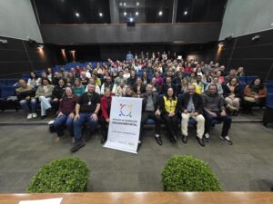 Em junho, o GT de Saúde do Núcleo Oeste reuniu cerca de 100 pessoas para um evento paralelo aos encontros, mostrando o fortalecimento do grupo. Foto: Divulgação.