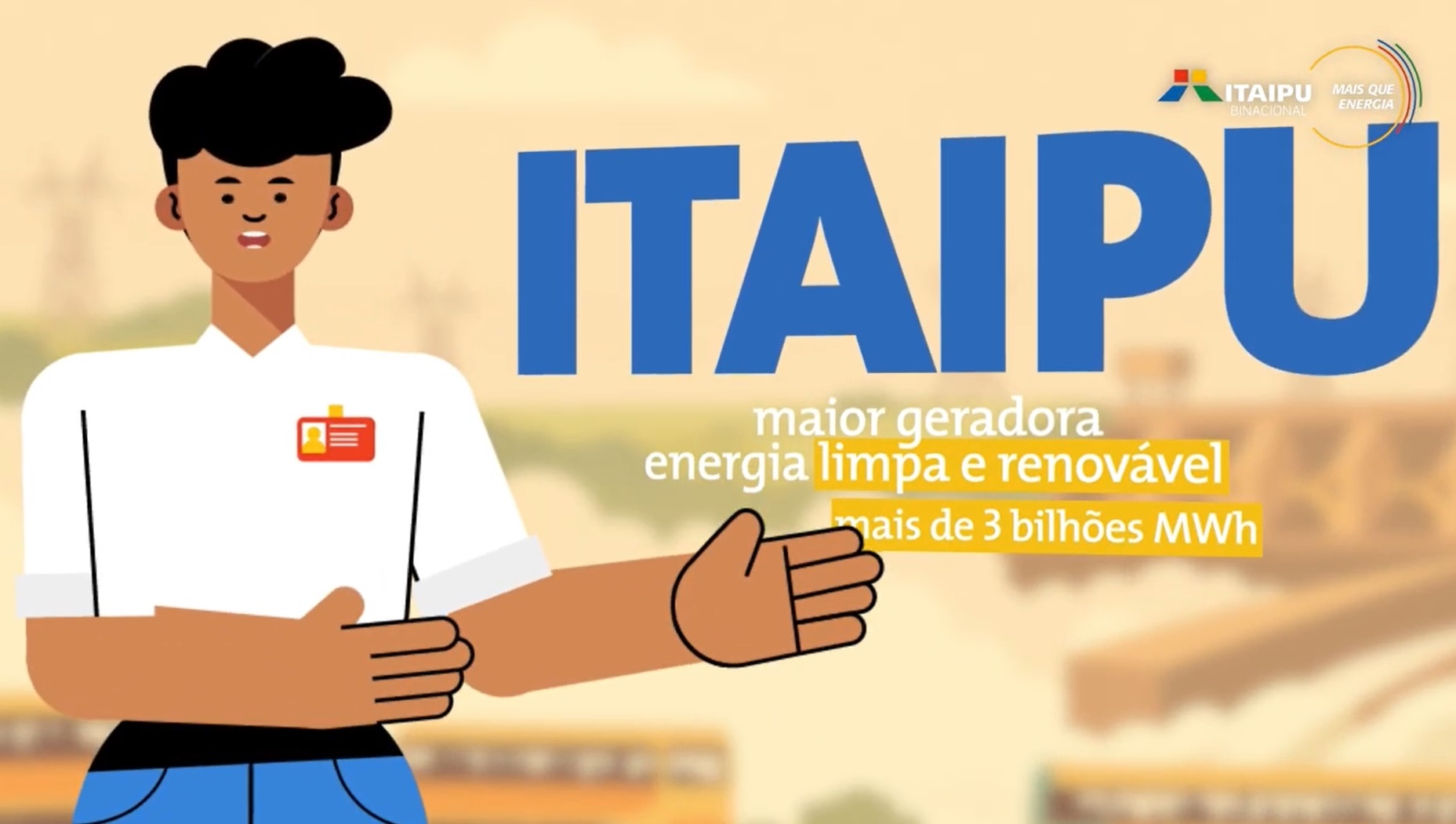 Itaipu lança vídeos informativos sobre processos de compras