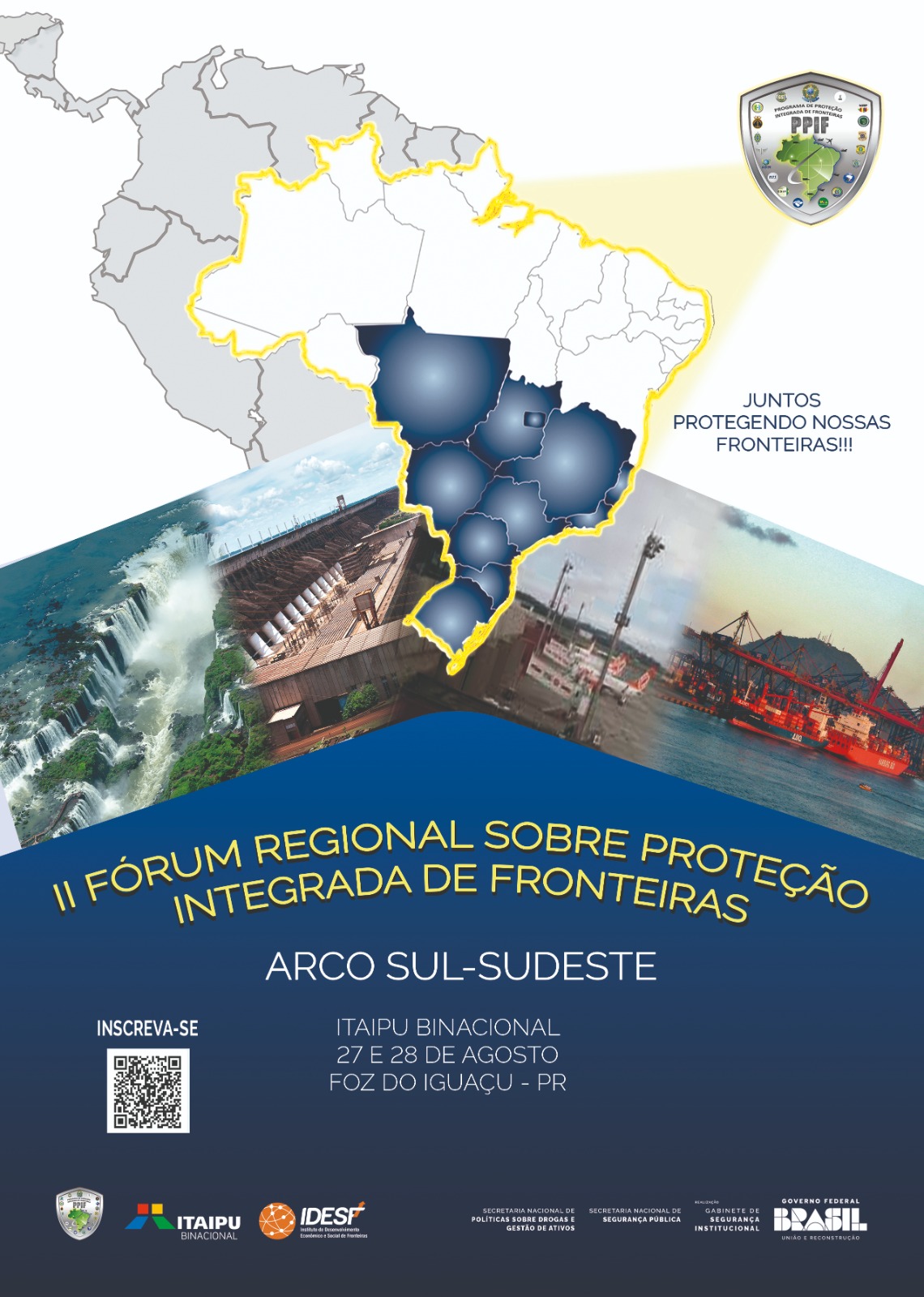 Itaipu receberá evento sobre segurança de fronteiras