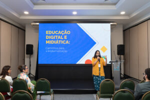 Mariana Filizola, coordenadora-geral da Secretaria de Comunicação Social da Presidência da República. Fotos: Sara Cheida/Itaipu Binacional.