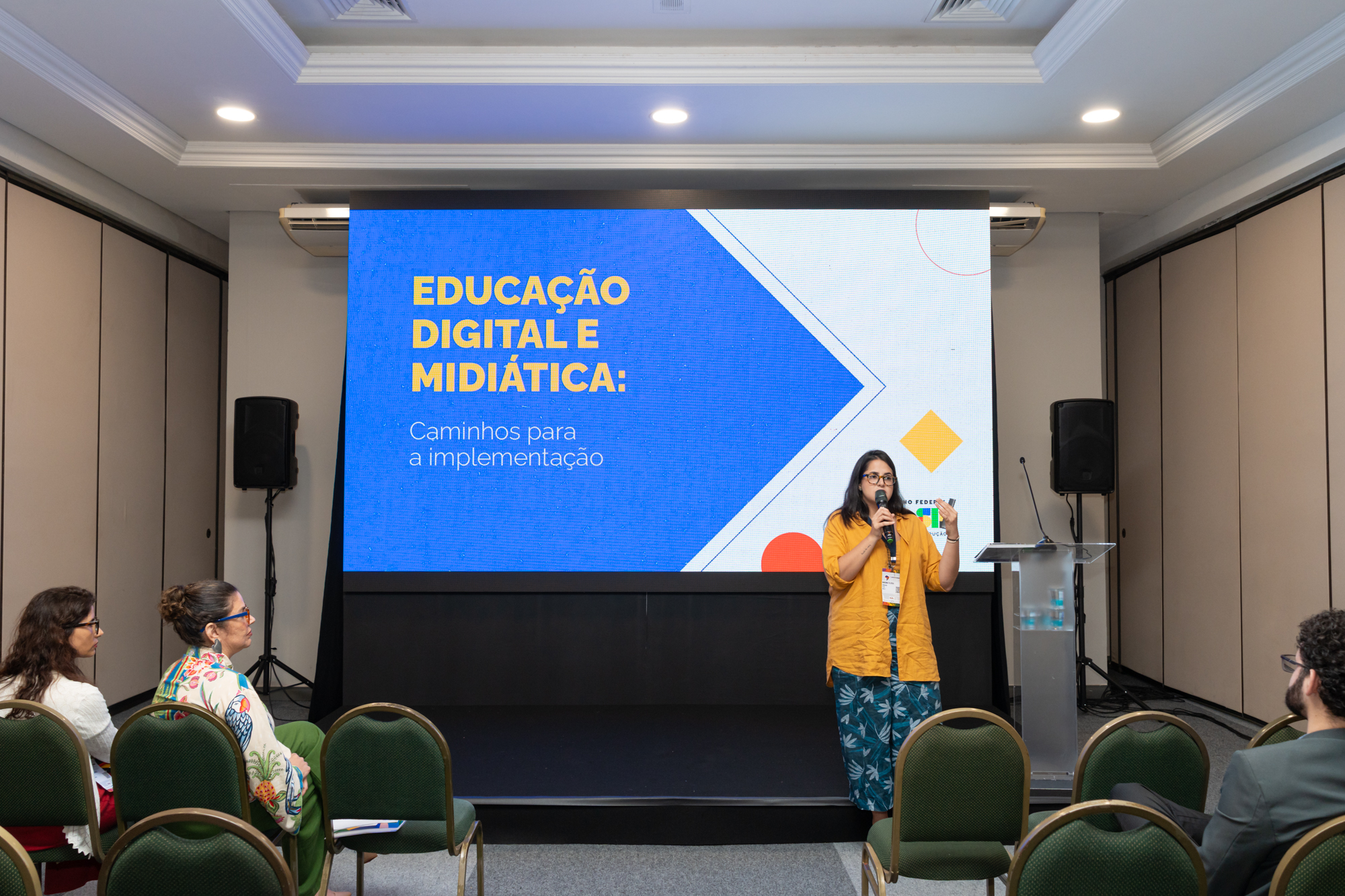 Maria Filizola, coordenadora-geral da Secretaria de Comunicação Social da Presidência da República. Fotos: Sara Cheida/Itaipu Binacional.