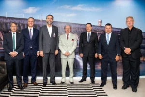 Comitiva visitou a usina e depois se reuniu com os diretores no CE.
Fotos: Rubens Fraulini