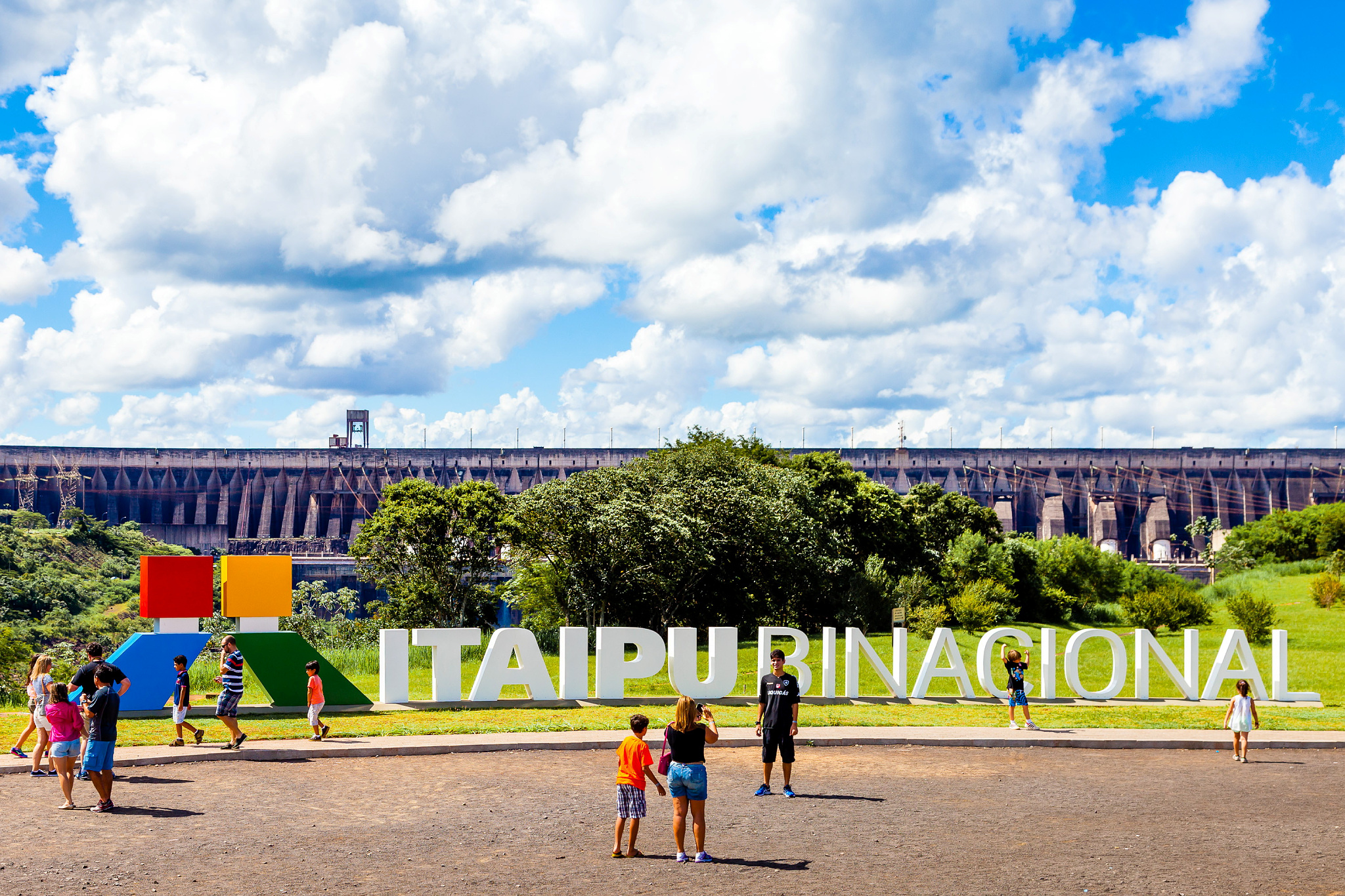 Mirante do Vertedouro. Foto: Rubens Fraulini/Itaipu Binacional.
