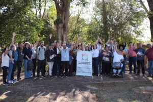 Os 21 Núcleos, espalhados pelo PR e MS, se reúnem desde 2024 para buscar soluções conjuntas nos eixos ambiental, social e econômico. 
Foto: Jaqueline Castro - Vídeo UP/Itaipu Parquetec