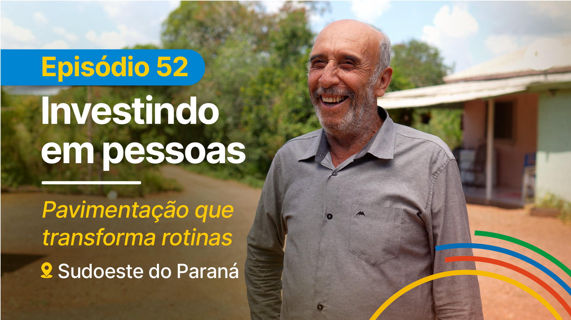 Pavimentação transforma rotina de moradores no Sudoeste do Paraná