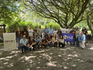 Equipe do projeto Opaná: Chão Indígena. Foto: Fábio Conterno.