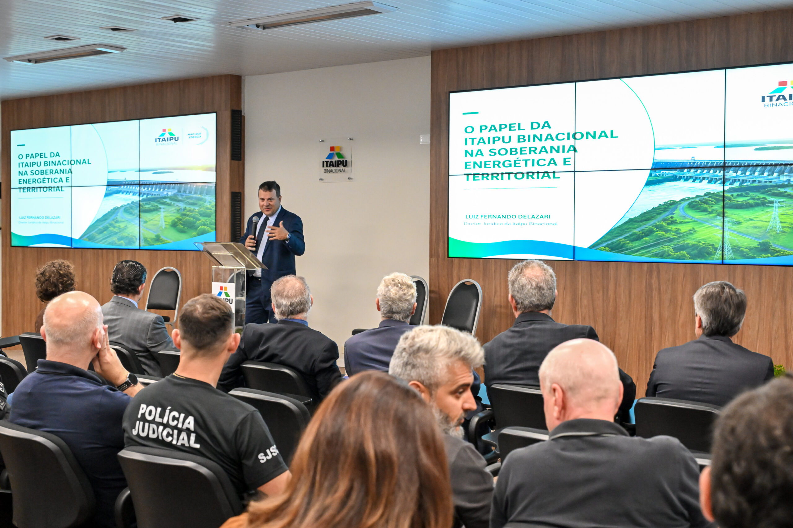 Itaipu reúne órgãos de segurança para debate sobre inteligência e proteção estratégica