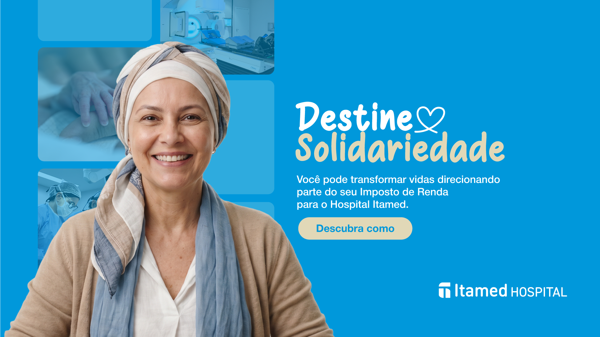 Hospital Itamed reforça campanha para destinação do Imposto de Renda 2026