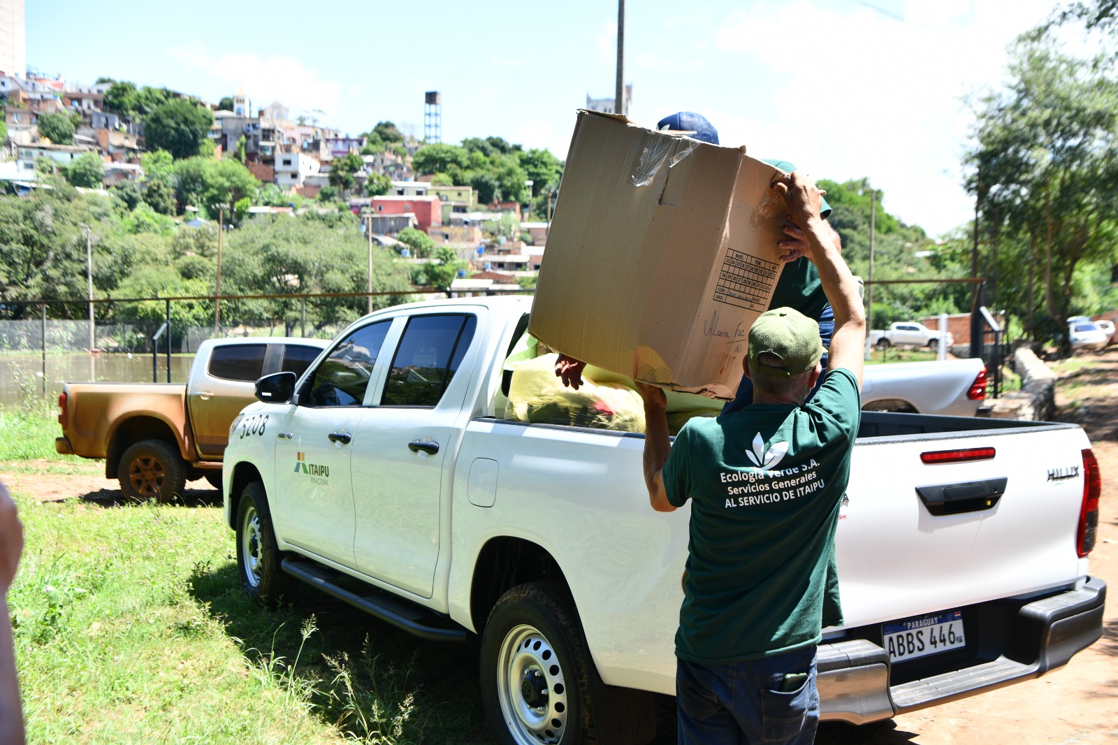 Itaipu mobiliza assistência a famílias de Ciudad del Este diante da cheia do rio Paraná